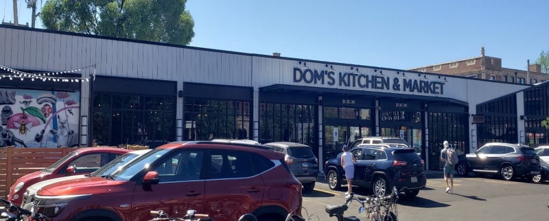 Dom's exterior entrance